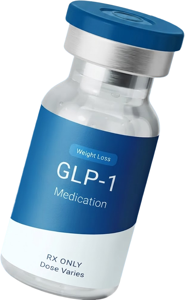 GLP-1 medication vial
