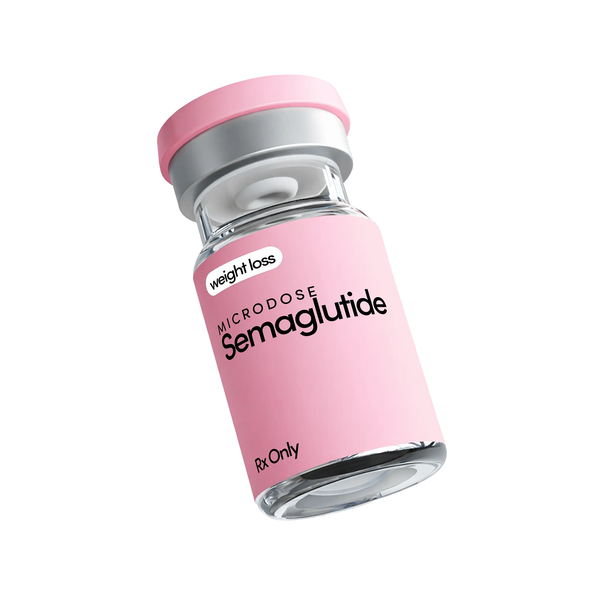 Microdose Semaglutide vial for medical weight loss